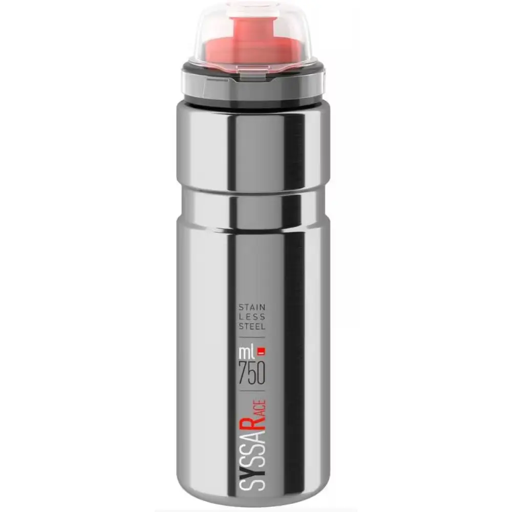 Bidon Elite Syssa aluminium 750mL brillant