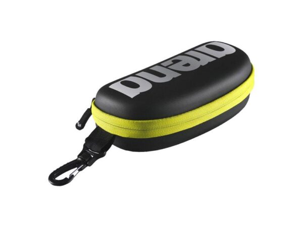 Étui À Lunettes De Natation Noir/jaune