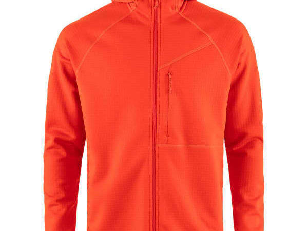 FJALLRAVEN ABISKO GRID FLEECE HOODIE M