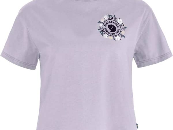 FJALLRAVEN FJÄLLBLOMSTER LOGO T-SHIRT W