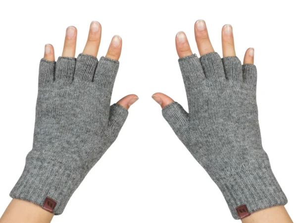 Gants d'équitation mi-doigts Back on Track Vide