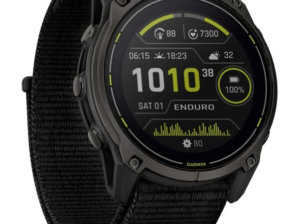 GARMIN ENDURO 3 SAPPHIRE SOLAR TITANE