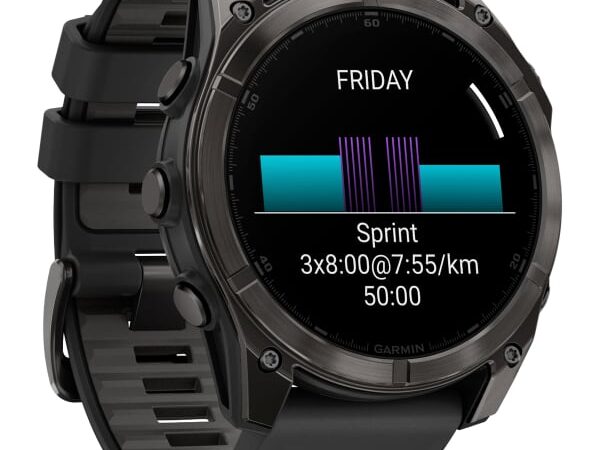 GARMIN FENIX 8 AMOLED 51MM SAPPHIRE TITANE