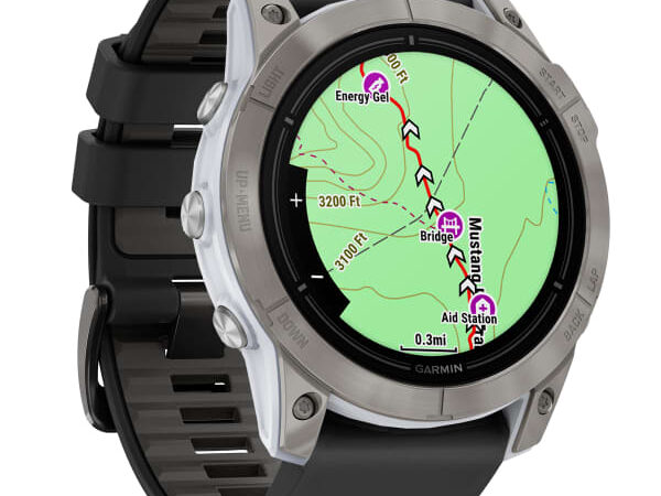 GARMIN GARMIN EPIX PRO (G2) 51MM SAPPHIRE SILVER/WHITE + QUICKFIT STRAP 26MM BLACK