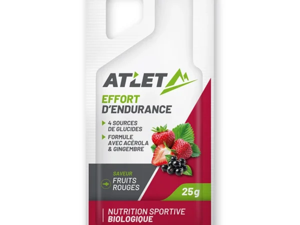 Gel Energétique Fruits Rouges Bio