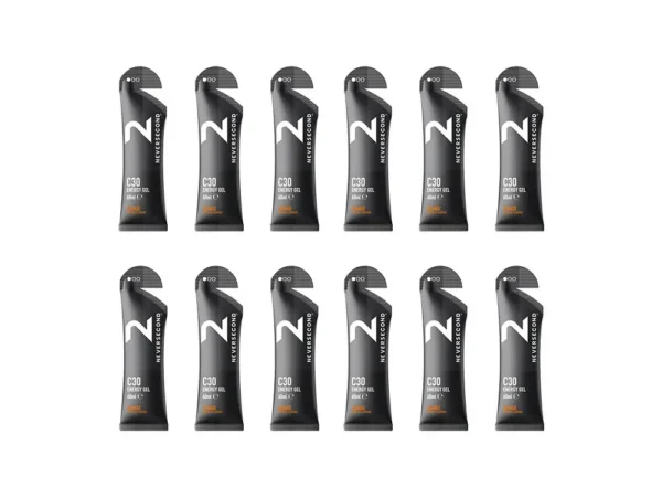 Gel énergétique Neversecond Energy gel C30 Orange