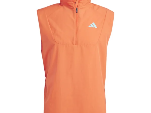 Gilet de cross demi-zippé adidas Adizero