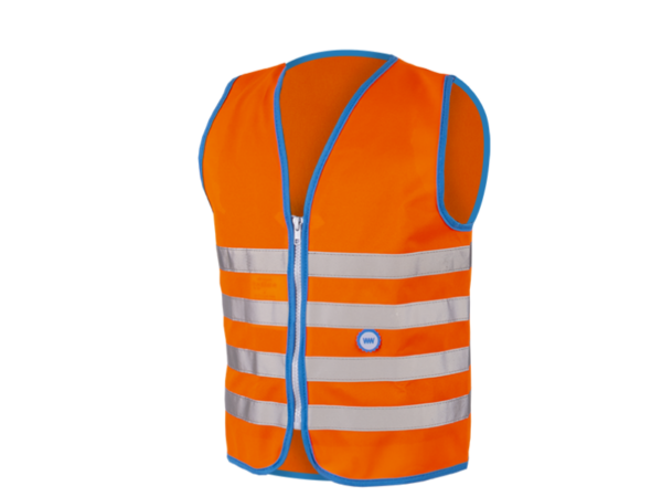 Gilet enfant Wowow Fun Jacket fluo réfléchissant