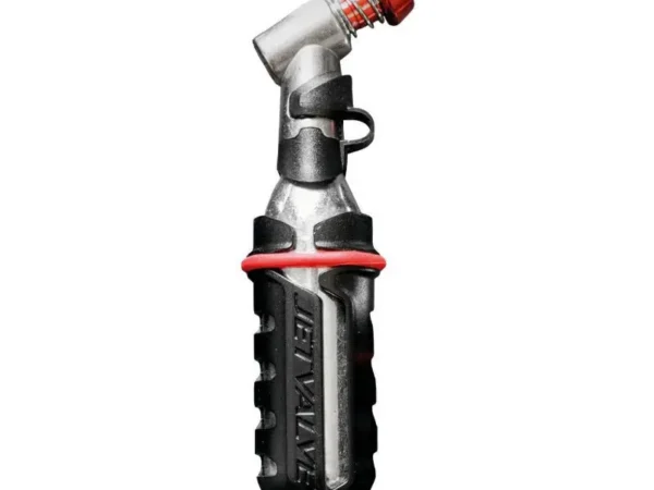 Gonfleur jetvalve avec cartouche sur carte Weldtite 16g