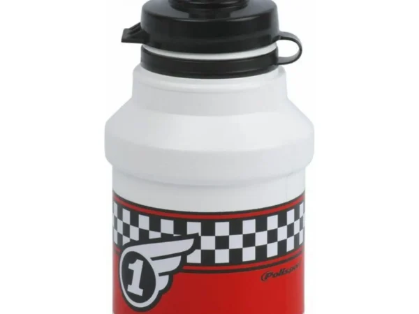 Gourde bouchon à clipser Polisport Race