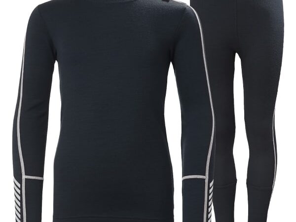 HELLY HANSEN JR LIFA MERINO MIDWEIGHT SET