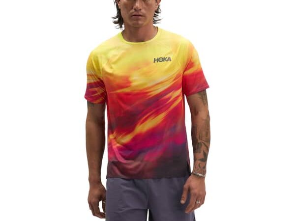 HOKA ONE ONE RACE DAY SHORT SLEEVE TR PRT