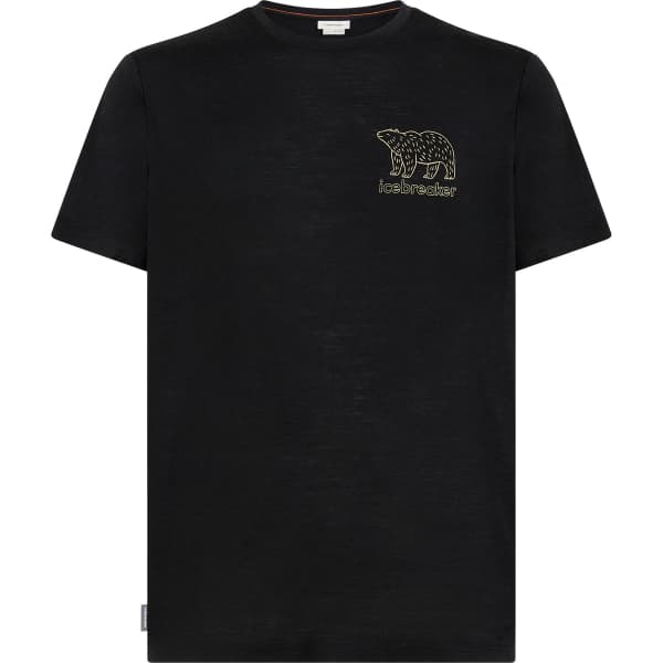 ICEBREAKER MERINO 150 TECH LITE SS TEE FOREST FOOTSTEPS