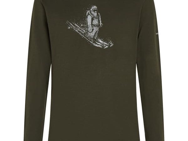 ICEBREAKER MERINO 200 OASIS LS CREWE SKIING YETI