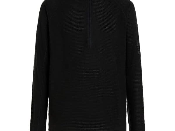 ICEBREAKER MERINO 400 REALFLEECE GRID PEAKSLAND LS HALF ZIP