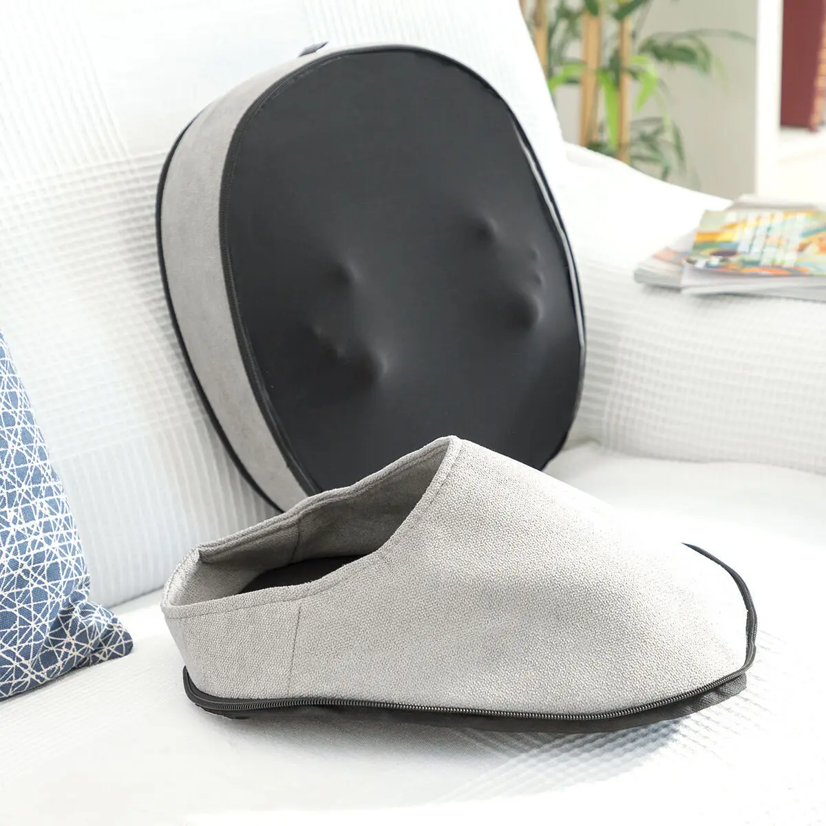 Appareil de massage shiatsu thermique 2 en 1 InnovaGoods Futsa