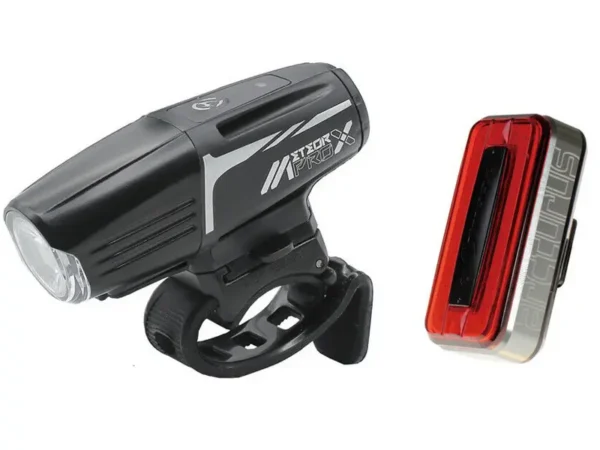 Jeu d'éclairage vélo avant arrière Moon Meteor-X Auto Pro Arcturus
