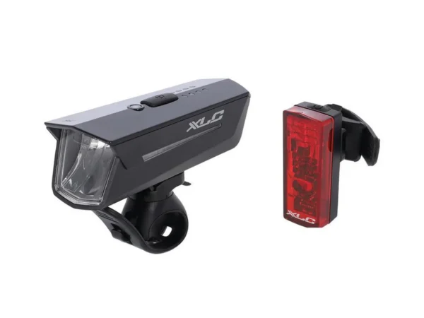 Jeu d'éclairage vélo LED XLC CL-S24 Proxima USB
