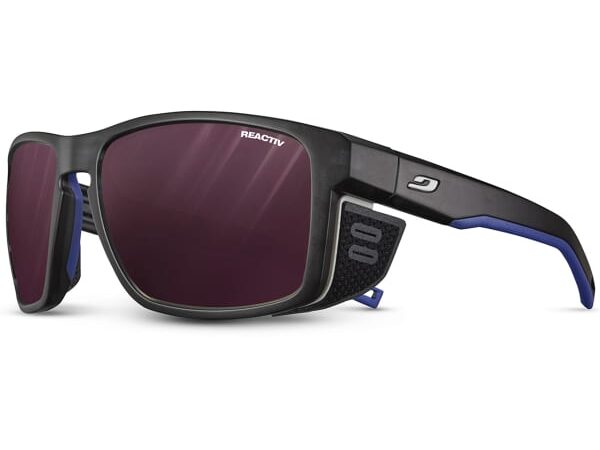 JULBO SHIELD BLACK/BLUE MAT RV 0-4 HC