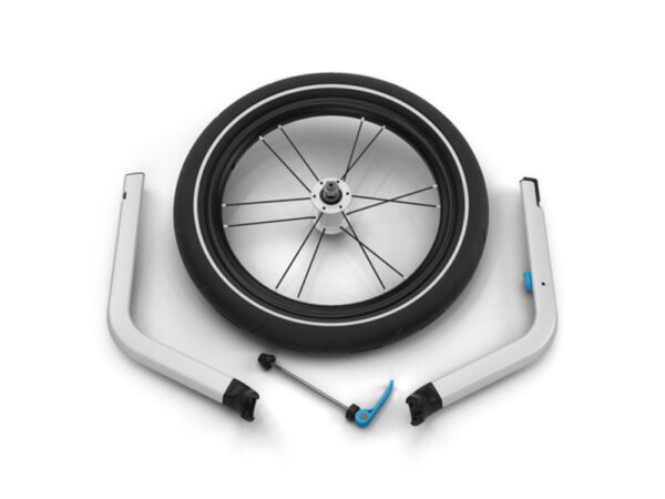 Kit de conversion Jogging pour remorque vélo enfant Thule Chariot - Remorque : Une place