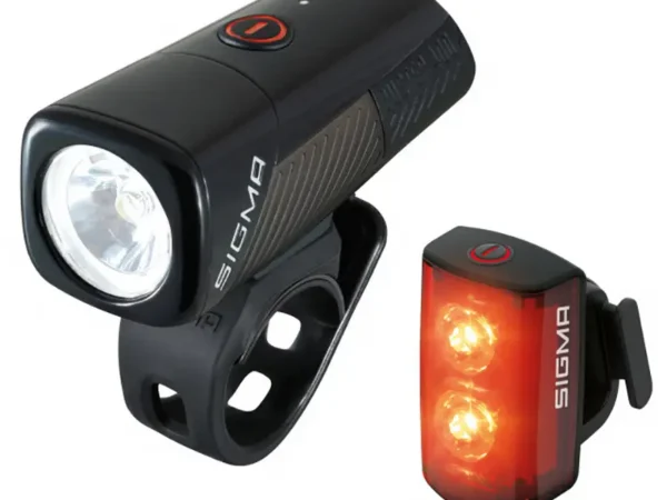 Kit d'éclairage vélo avant et arrière Sigma Buster 400 - RL 80 Led USB