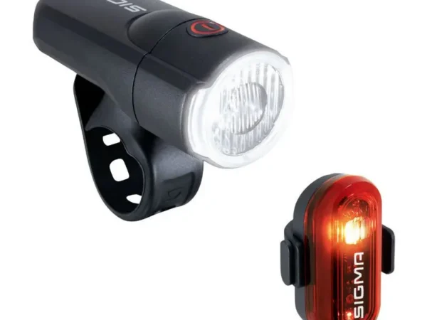 Kit éclairage vélo à pile Sigma aura 30 Lux-curve
