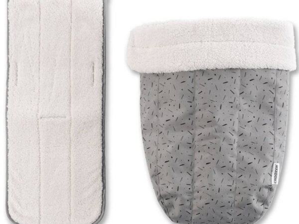 Kit hiver Kaaos pour hamac bébé Croozer (à partir de 2018) - Kaaos stone grey / colored