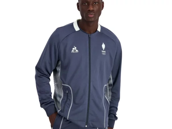 Sweatshirt zippée Le Coq Sportif Paris 2024 N° 2