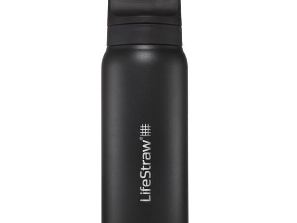 LIFESTRAW GO SERIES STAINLESS STEEL FILTER BOTTLE 650ML
