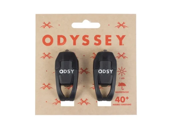 Lot de 2 kits lumières avant arriére Odyssey Bike Lights