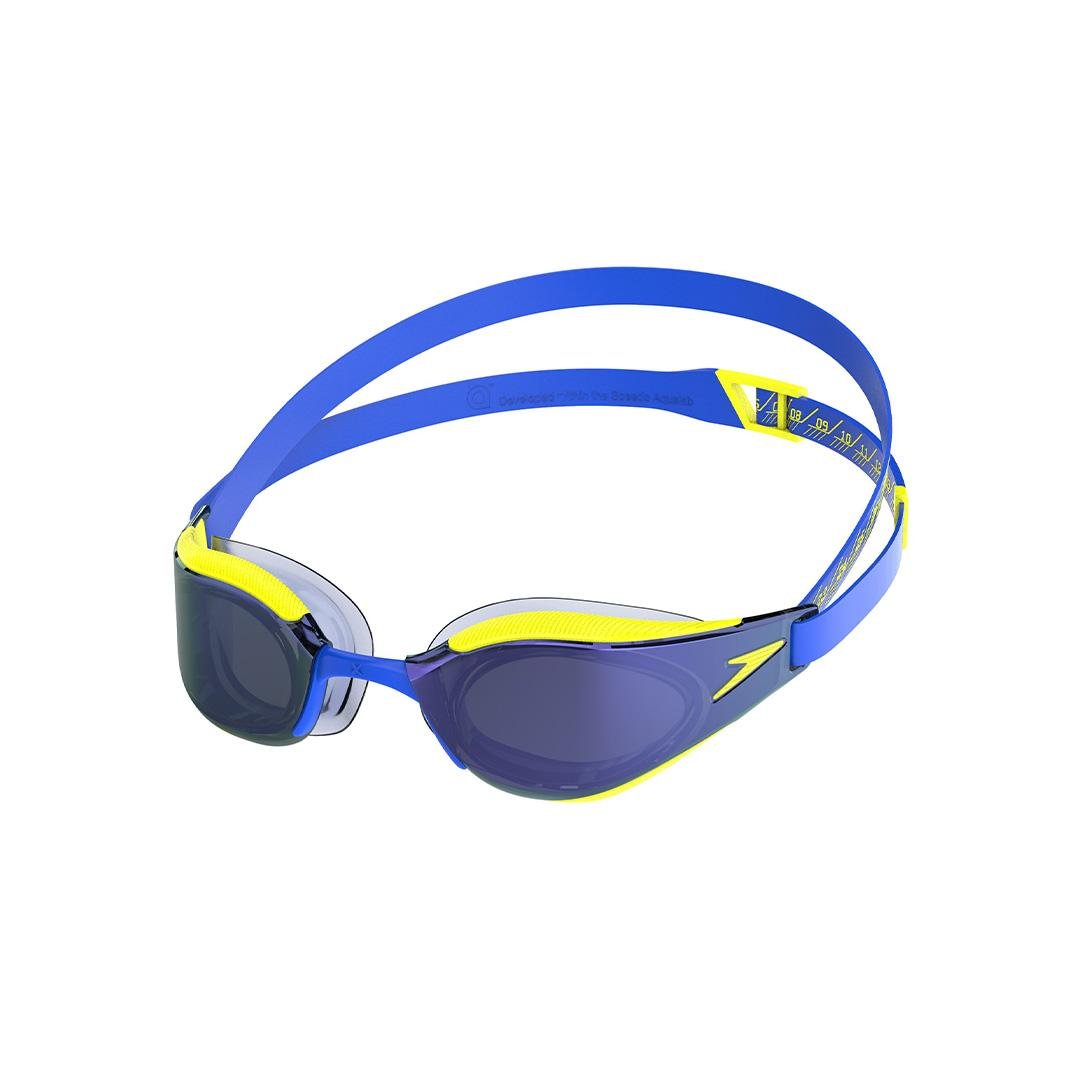 Lunettes De Natation Fastskin Hyper Elite Miroir Bleu/jaune