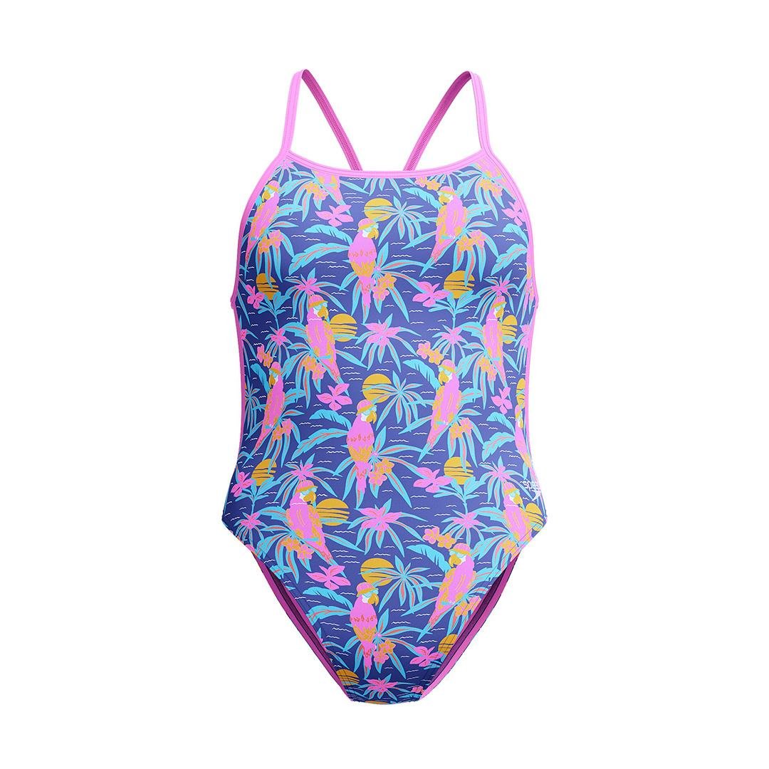 Maillot De Bain 1 Pièce Eco+ Allover V - Femme