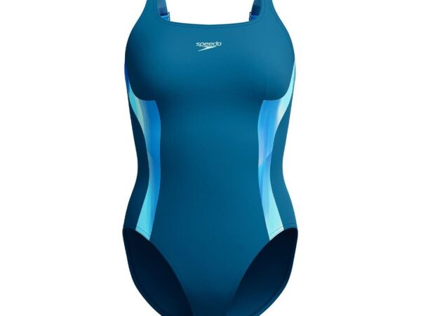 Maillot De Bain 1 Pièce Eco Print Splice Shaping - Femme