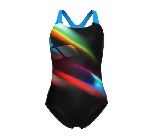 Maillot de bain 1 pièce femme Arena Diagonals PR