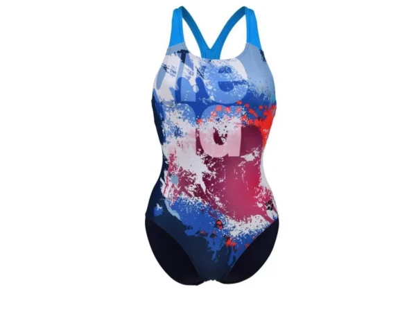 Maillot de bain 1 pièce femme Arena Waves Breaking