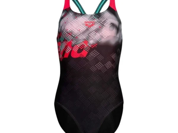 Maillot de bain 1 pièce fille Arena Splash Point V Bac