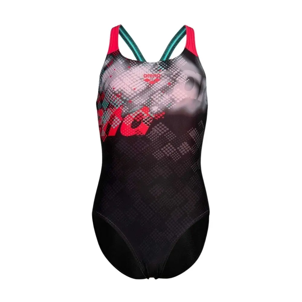 Maillot de bain 1 pièce fille Arena Splash Point V Bac