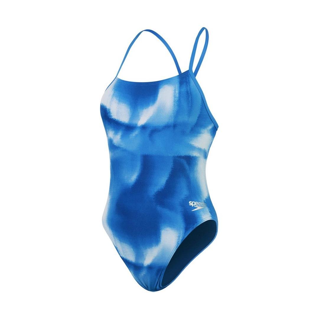 Maillot De Bain Eco+ Allover Digital Tie Back - Femme