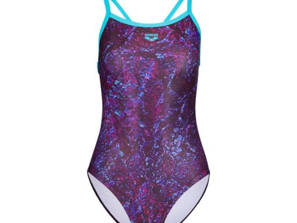 Maillot De Bain Mountains Texture Light Drop Back - Femme
