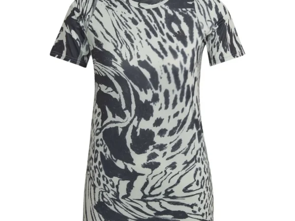 Maillot de course rapide à imprimé partout femme adidas