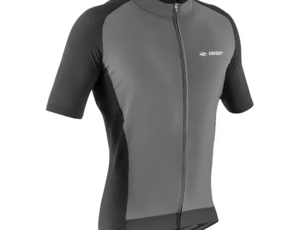 Maillot gravel manches courtes zippé totale Gist