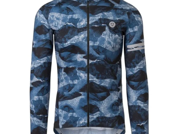 Maillot manches langues Agu Abstract Mountains Performance