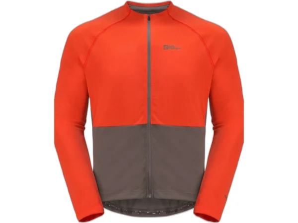 Maillot manches longues zippé Jack Wolfskin Morobbia