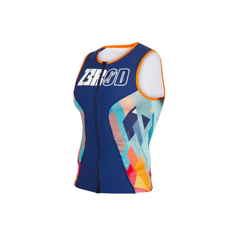 Maillot trifonction sans manches Z3R0D Racer Kubik Block