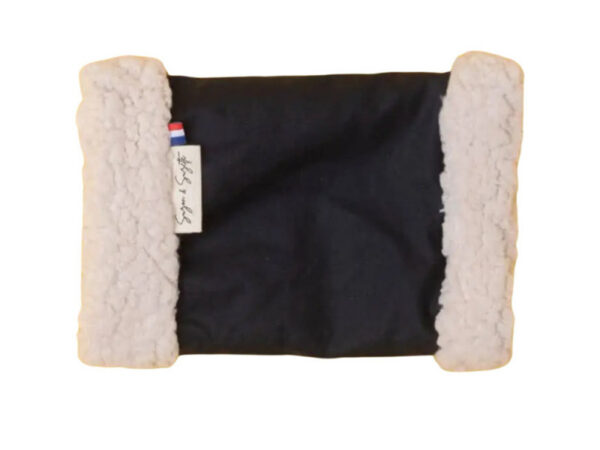Manchon enfant Suzon & Suzette Barnabé pour porte-bébé / remorque / poussette - bleu uni