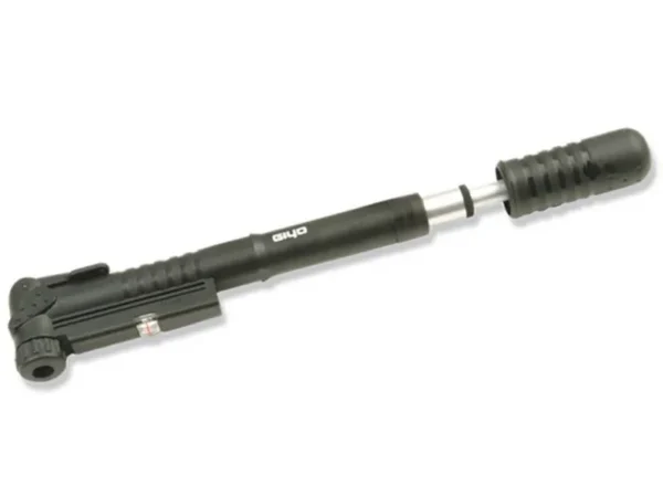 Mini pompe télescopique avec manomètre Giyo