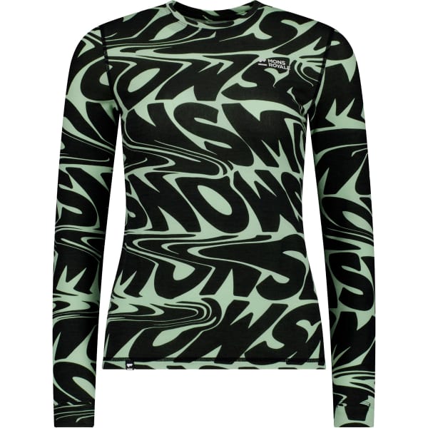 MONS ROYALE CASCADE MERINO BASE LAYER LS W