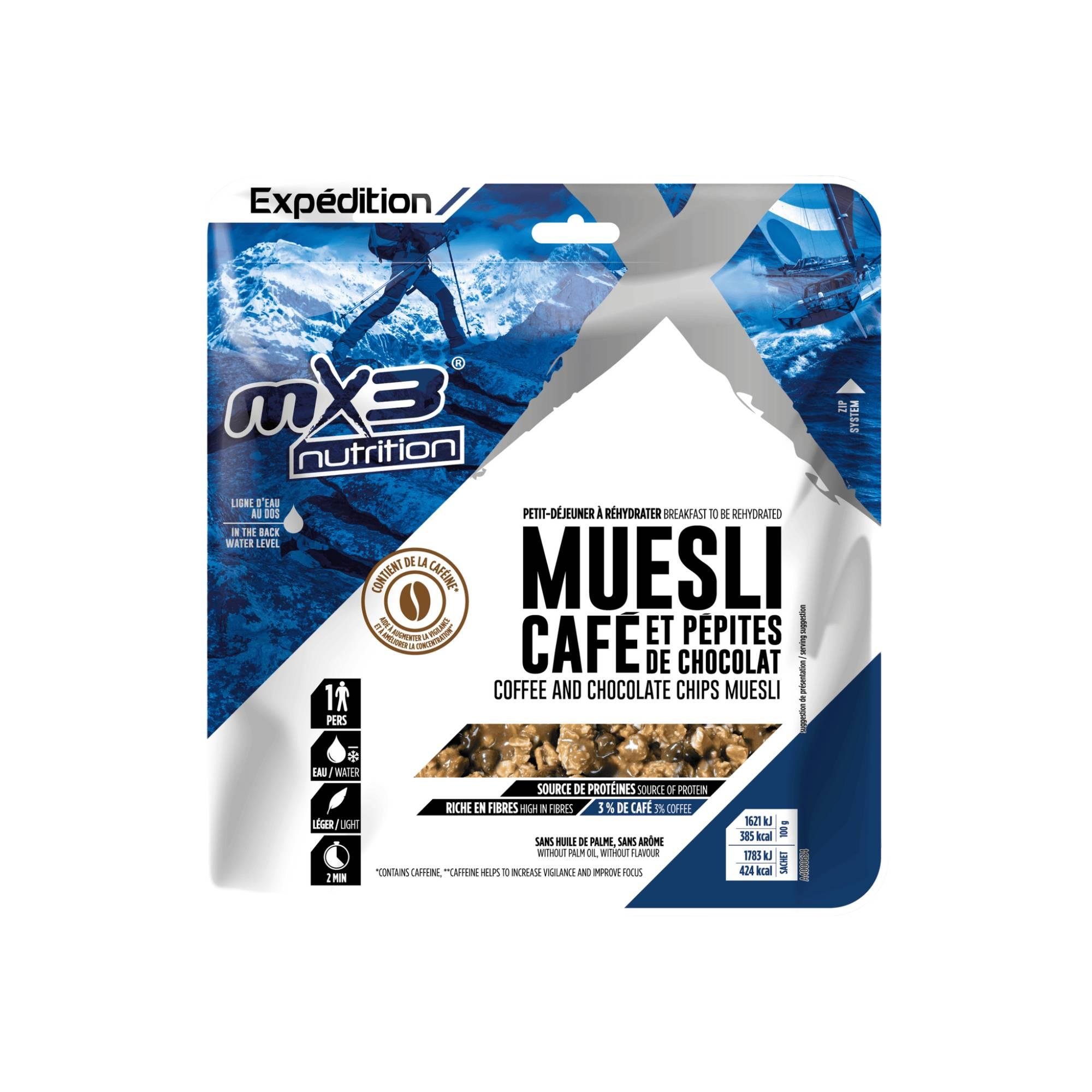 Muesli Café Et Pépites De Chocolat