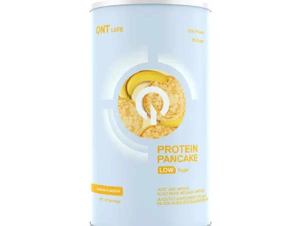 Nutrition protéinée allégée en sucre Banane QNT Protein Pancake