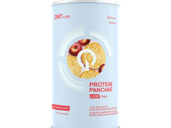 Nutrition protéinée allégée en sucre Pomme Cannelle QNT Protein Pancake